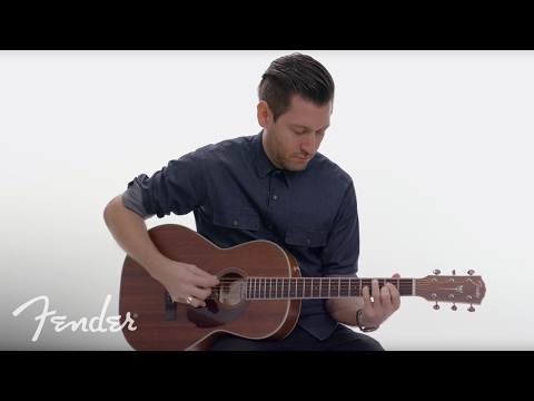Fender PM-2 Parlor All-Mahogany NE | In-Depth Look | Fender