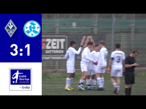 EnBW-Oberliga - B-Junioren: SV Waldhof Mannheim - SV Stuttgarter Kickers II