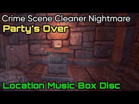 Crime Scene Cleaner Nightmare: Party's Over, How To Get The Music Box Disc Guide