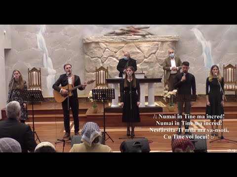 Grup de laudă și închinare -"Numai în Tine mă încred"
