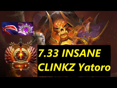 NULLIFIER Clinkz 7.33c YATORO GOD DOTA 2 HIGH MMR