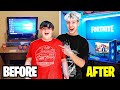 Surprising A Fan With His DREAM Gaming Setup