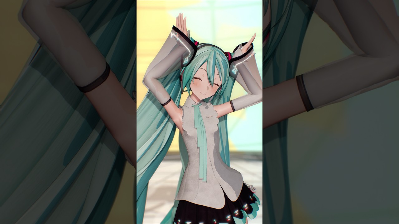 【MMD】私は、わたしの事が好き。 / YYB式初音ミク #shorts #初音ミク #MMD