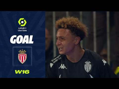 Goal Eliesse BEN SEGHIR (58' - ASM) AJ AUXERRE - AS MONACO (2-3) 22/23