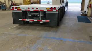 Nelson Hydraulic Steering Quad Axle Trailer