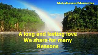 A Long And Lasting Love by Crystal Gayle - 1985 (with lyrics)
