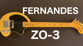 Video thumbnail for FERNANDES ZO-３／VLOG by SASUKE Channel