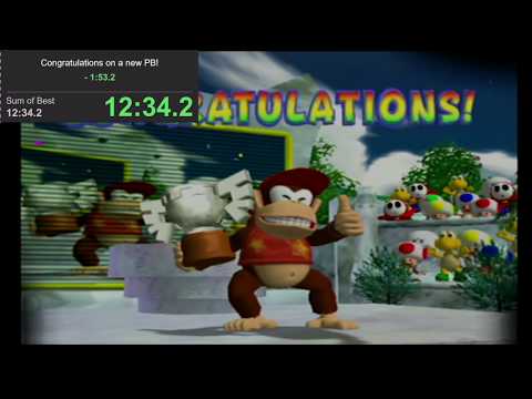Mario Golf Toadstool Tour Gamecube Lakitu Cup Speedrun 12:34