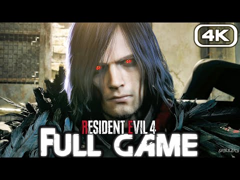 Resident Evil 4 Remake - No Damage, No Healing, No Merchant Walkthrough FULL GAME (Villain Leon)