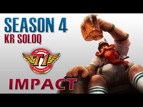 SKT T1 Impact - Gragas vs Quinn - KR SoloQ