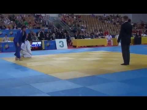Cadet European Judo Cup Berlin 2015 Finale -90 kg - Der offene Schlagabtausch