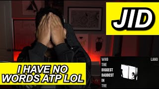 JID 30 FREESTYLE FIRST REACTION. BRO MIGHT BE THE GOAT...
