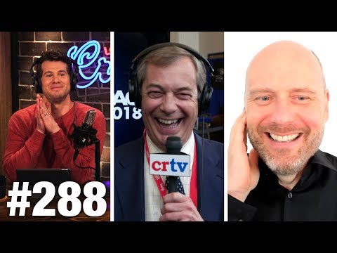 #288 CNN TOWN HALL FAKE NEWS! Nigel Farage and Stefan Molyneux Guest | Louder With Crowder
