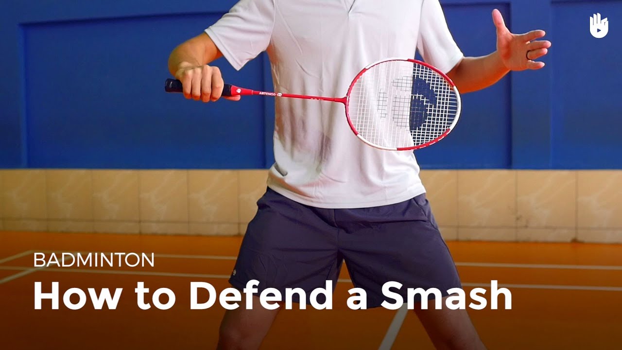 How to Defend a Smash How to Play Badminton Sikana