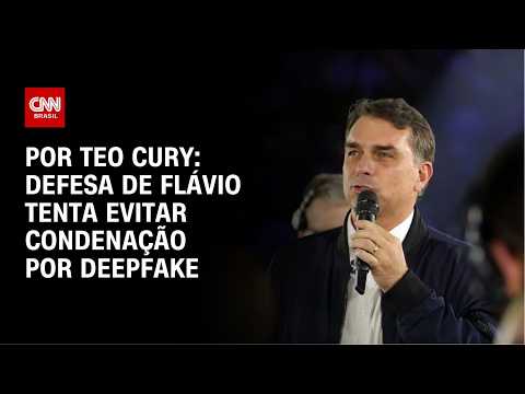 Defesa de Flávio tenta evitar condenação por deepfake após vídeo de Bolsonaro | CNN NOVO DIA