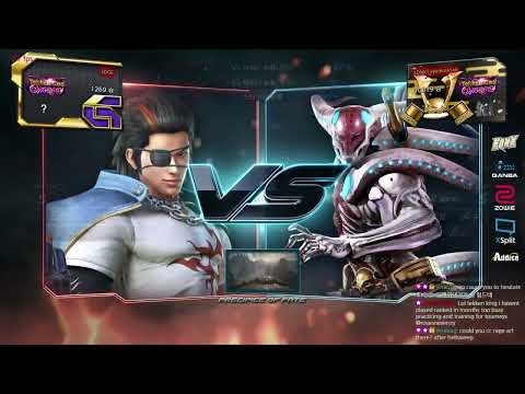 Edge (hwoarang) VS eyemusician (yoshimitsu) - Tekken 7 Season 4