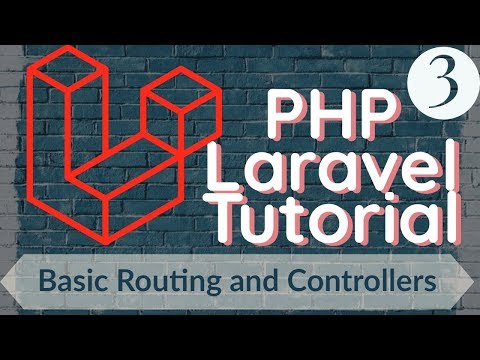 PHP Laravel Tutorial for Beginners 3 Basic Routing and Controllers