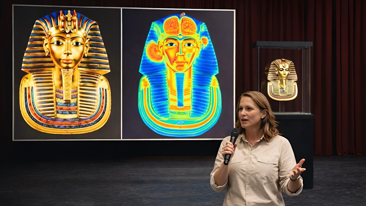Kwantowa Wizualizacja Maski Tutenchamona Zszokowała Egiptologów
