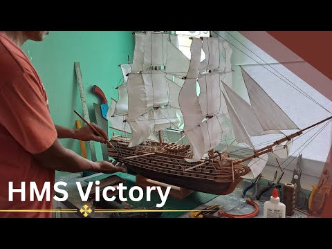 Building HMS Victory model from scratch