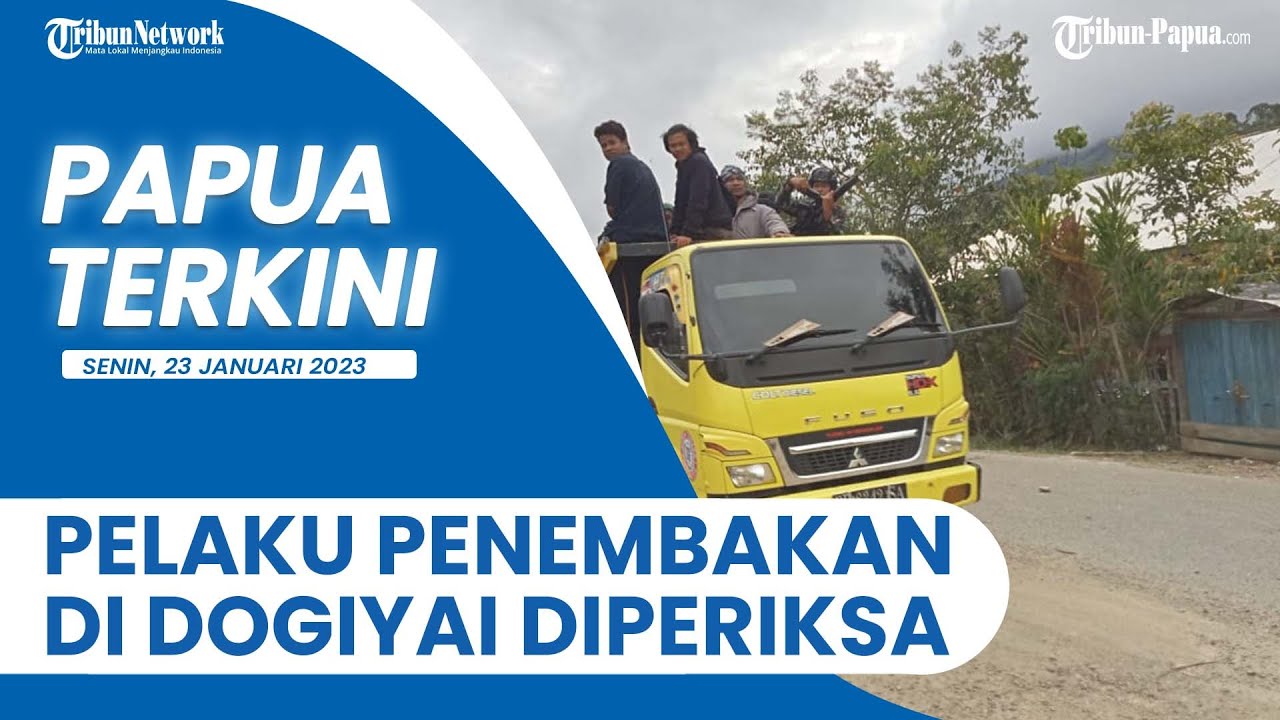 Pelaku Penembakan Seorang Warga di Dogiyai Papua Pegunungan dalam Pemeriksaan di Polres Nabire