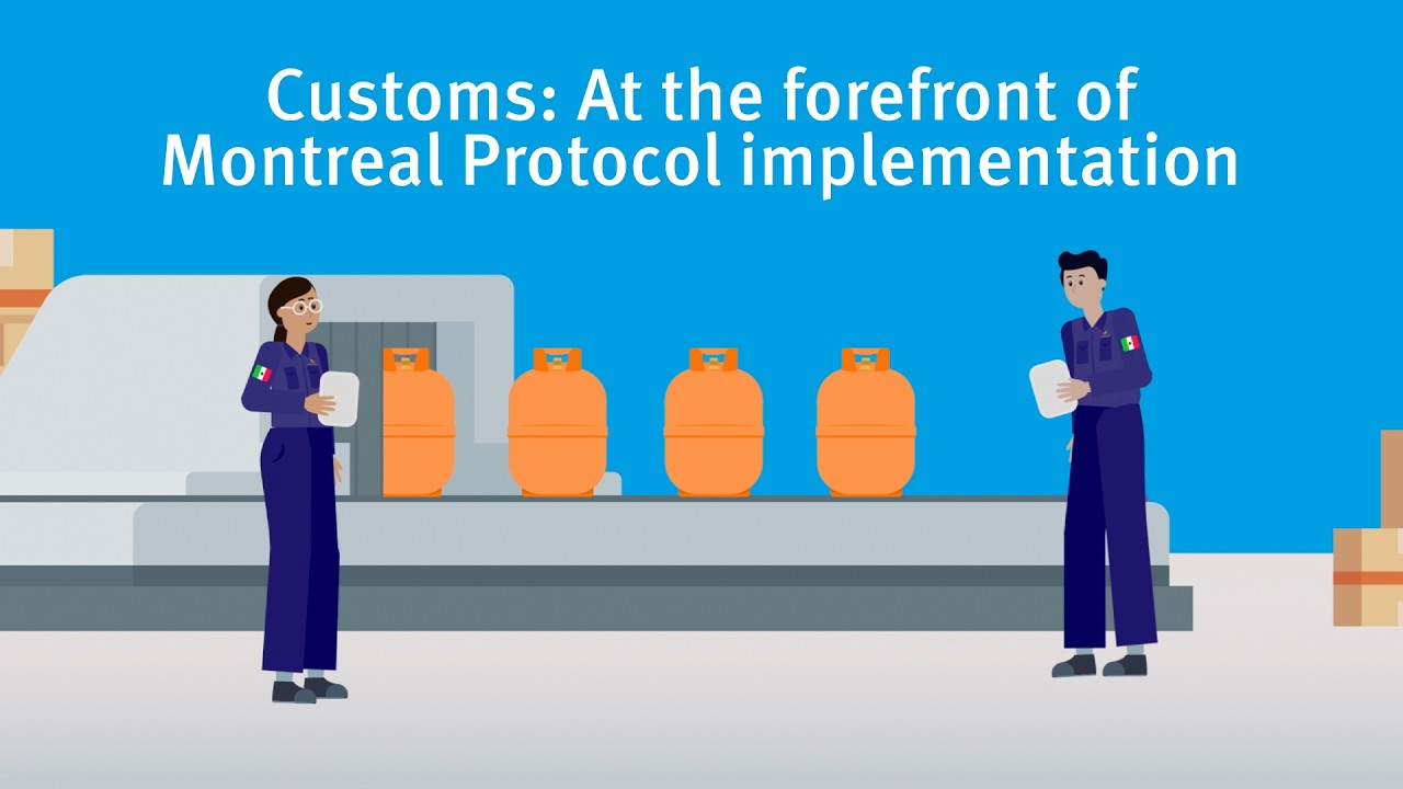 Customs at the forefront of UNIDO Montreal Protocol Implementation