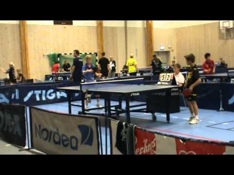 130831 Halmstad Masters, Mikkel Emborg - David Johansson