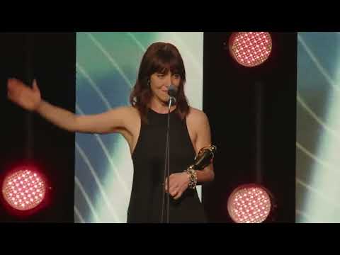 FEIST CLAIMS HER 2024 JUNO AWARD. Multitudes best adult alternative album. Canadian Leslie Feist.