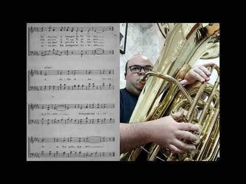 🎼 Hino 95 Hinário 3 - A minha Alma 🎶 c/ Arpejos no Baixo