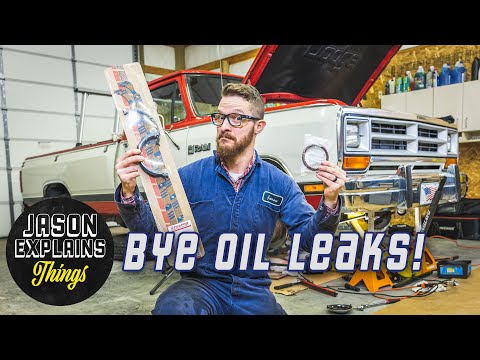 NO OIL LEAKS! Rear Main Seal & Oil Pan Gasket (First Gen Dodge Ram, Ramcharger)