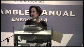 preview picture of video '45a  Aasamblea anual COPARMEX con Denise Dresser, Ciudad Juárez parte 2'