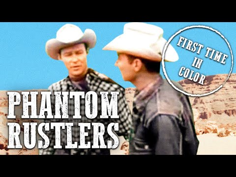 The Roy Rogers Show - Phantom Rustlers | S2 EP10 | COLORIZED | Cowboys