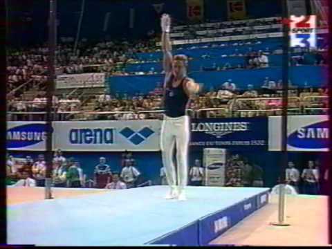 Dimitri KARBANENKO (FRA) rings - 1997 Lausanne worlds AA