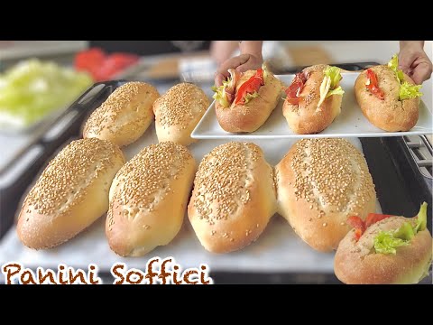 PANINI SOFFICI con Impasto BRIOCHE salato - Tutti a tavola