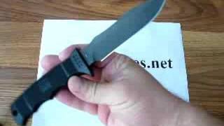 SOG SEAL Pup Elite Knife E37S Demonstration