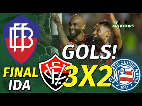 [Baiano '24] Final | Ida | Vitória 3 X 2 Bahia | Gols! | TV ARTILHEIRO