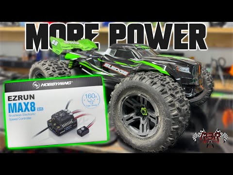 Traxxas SLEDGE | HobbyWing MAX8  **UPGRADE**