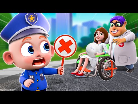 Be careful of the Fake Doctor! Stranger Danger | Police Cartoon + More Nursery Rhymes & Kids Songs