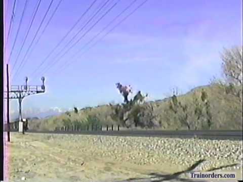 Classic Railroad Series 55 - SP EB at San Timoteo Canyon, CA February 15, 1994
