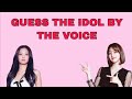 GUESS THE IDOL BY THE VOICE | KPOP GAME | PINK EUPHORIA