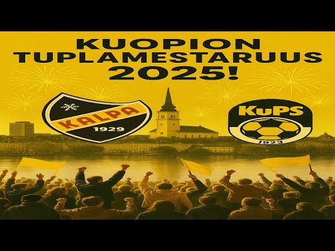 Kalpa ja Kups mestaruuteen! Kuopion vuosi 2025!