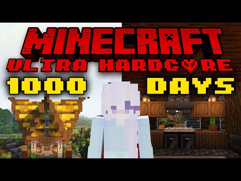 Insane Minecraft Challenge: 1000 Days, No Healing! 😱