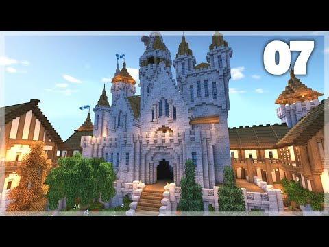 Minecraft: How to Build a Medieval Castle | Huge Medieval Castle Tutorial - Part 7