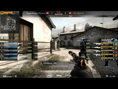 CPH Wolves vs. LGB eSports | WB Runde 1, ESL One Katowice Qualifikation | (de_inferno)