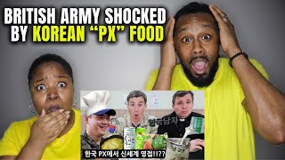 🇰🇷🇬🇧 British Army Major SHOCKED by Korean “PX” Army Convenience Store Food (American Couple Reacts)