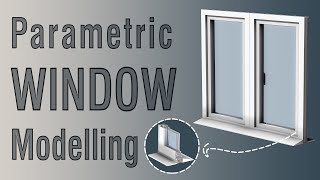 How to Create a Parametric Window Like a PRO! #revit