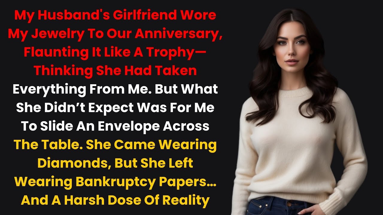 My Husband's Girlfriend Wore My Jewelry To Our Anniversary—She Left Wearing Bankruptcy Papers