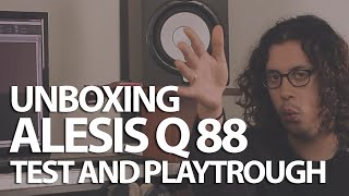 Video thumbnail for Unboxing Alesis Q88 MIDI controller (Test and Playthrough) by Pau Di Blu