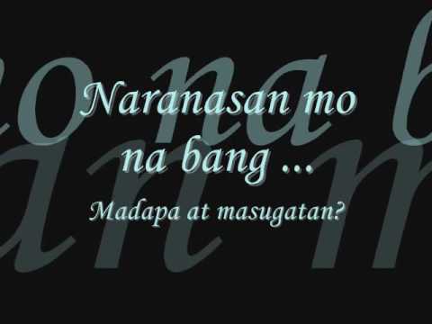tabi - paraluman ft. kean with lyrics