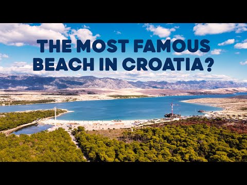 Famous ZRCE BEACH on the island of PAG, CROATIA | Cycling with Bikademy Novalja Study