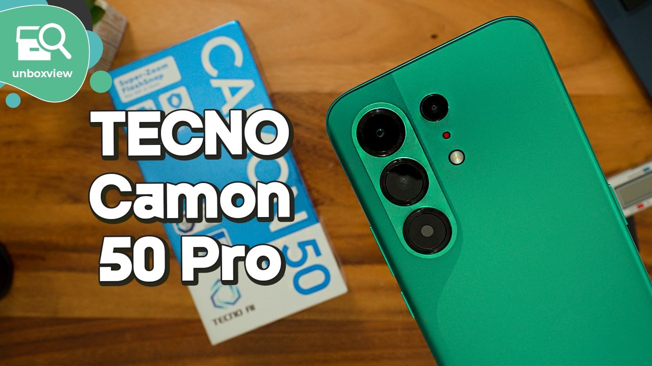 TECNO Camon 50 Pro | Unboxview completo